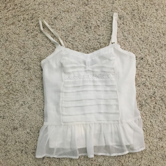 American Eagle Outfitters Tops - American Eagle Outfitters White Tank